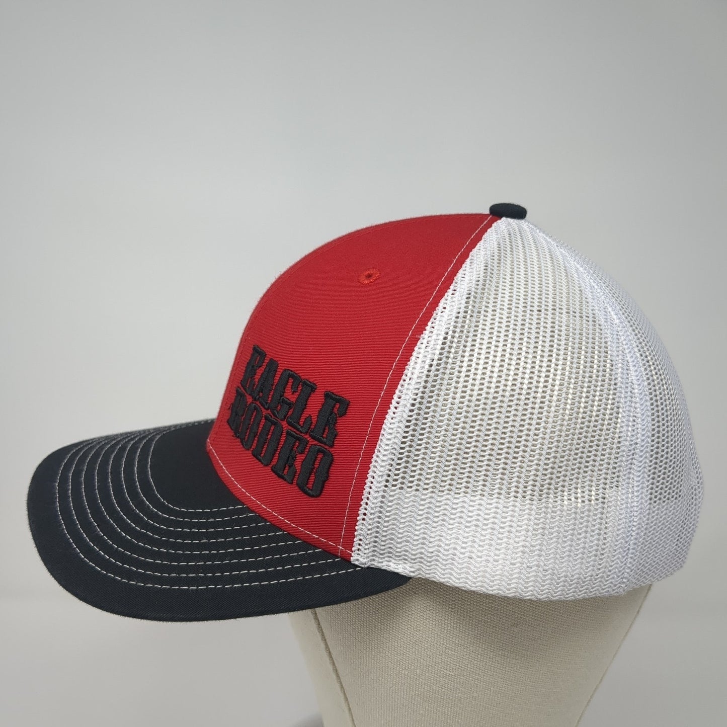 Eagle Rodeo Snapback Trucker Hat Multicolor OS Adjustable Mesh Back Richardson