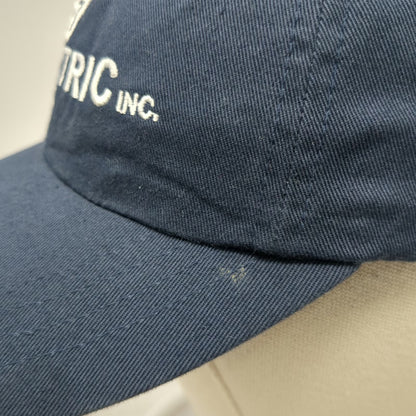 Yupoong Baseball Cap Blue One Size PB Electric Inc Lightning Bolt Slideback Hat