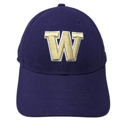 New Era Washington Huskies NCAA Cap Purple One Size Strapback 9FORTY Logo Hat