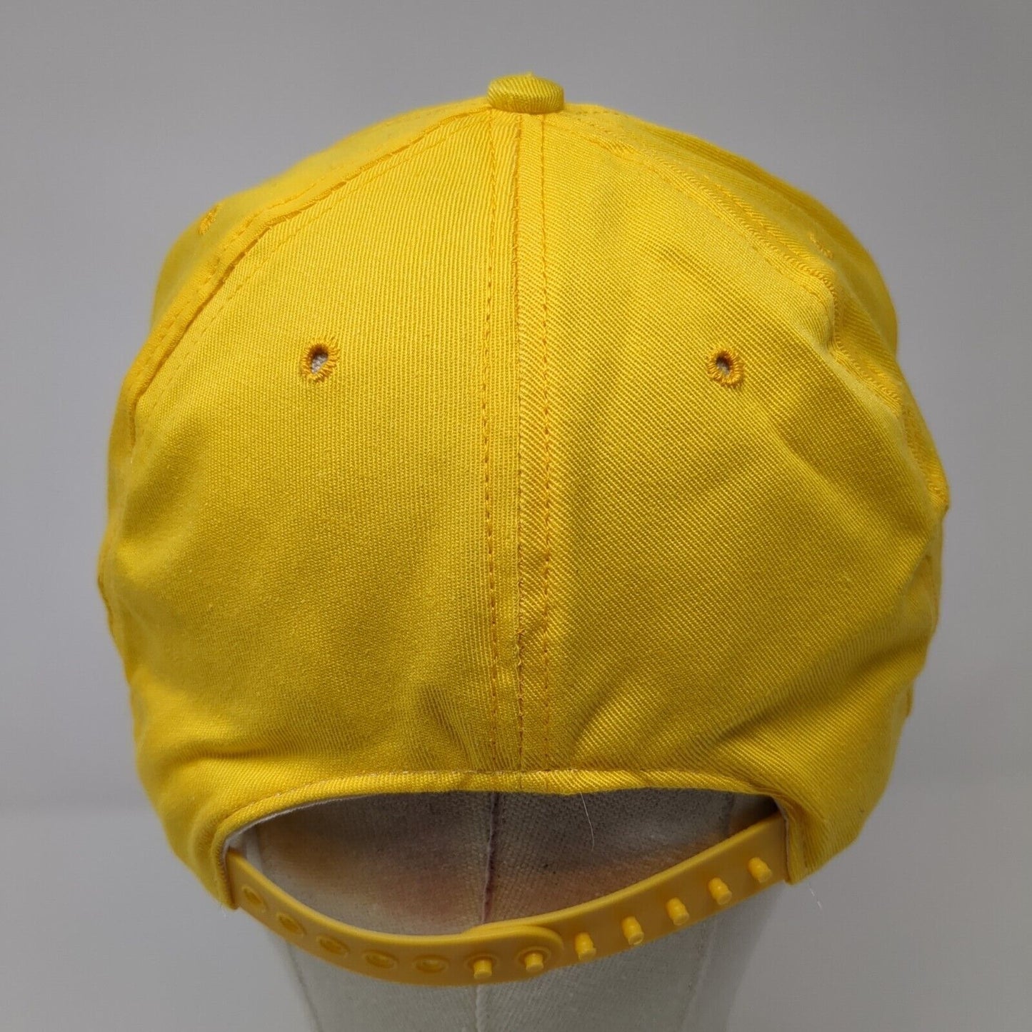 Northern Wolves NSU Snapback Hat Yellow One Size Adjustable Embroidered 6 Panel