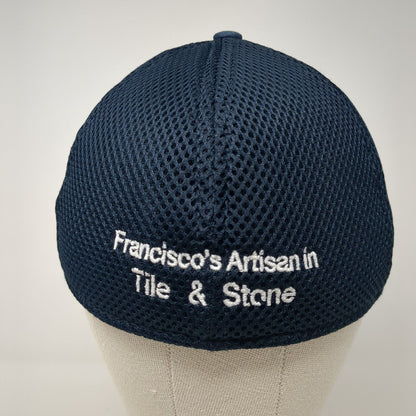 Francisco's Artisan in Tile& Stone Fitted Hat Blue S/M 6 Panel 39Thirty New Era