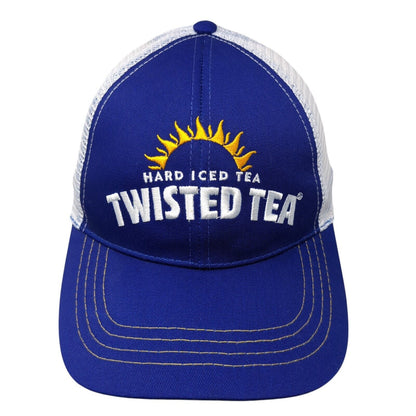 Hard Ice Tea Twisted Tea Snapback Trucker Hat Blue OS Adjustable Mesh Back