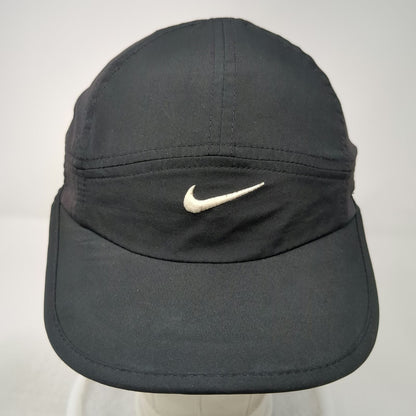 Nike Baseball Cap Black One Size Dri-FIT Featherlight Performance Running Hat