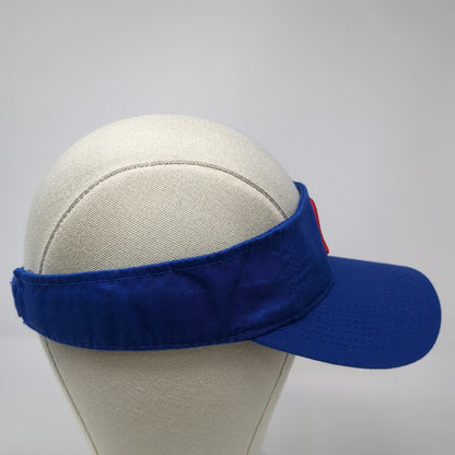 Chicago Cubs MLB OC Sports Visor Blue One Size OSFM Embroidered Adjustable Hat