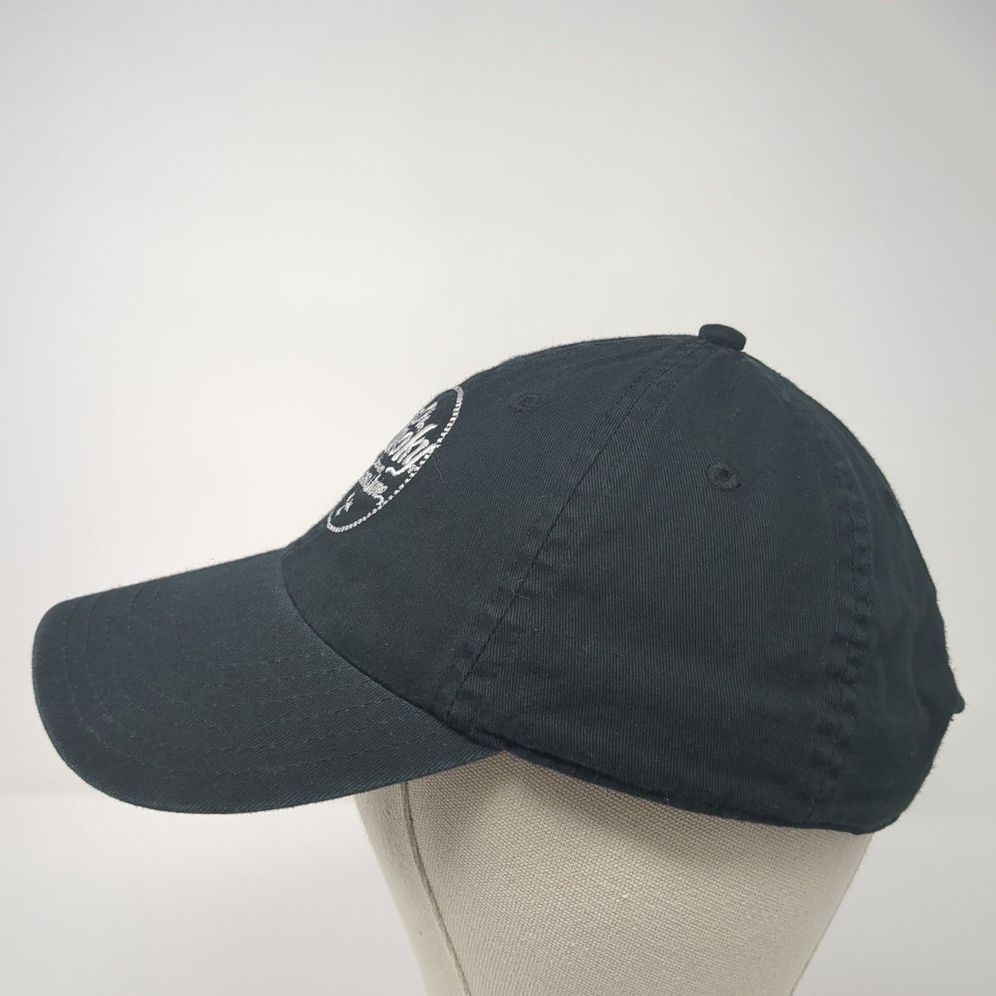 Ole Smoky Moonshine Slideback Hat Black One Size Adjustable Solid Otto
