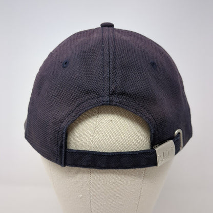 CAT Slideback Hat Blue One Size Adjustable Embroidered 6 Panel Outdoor