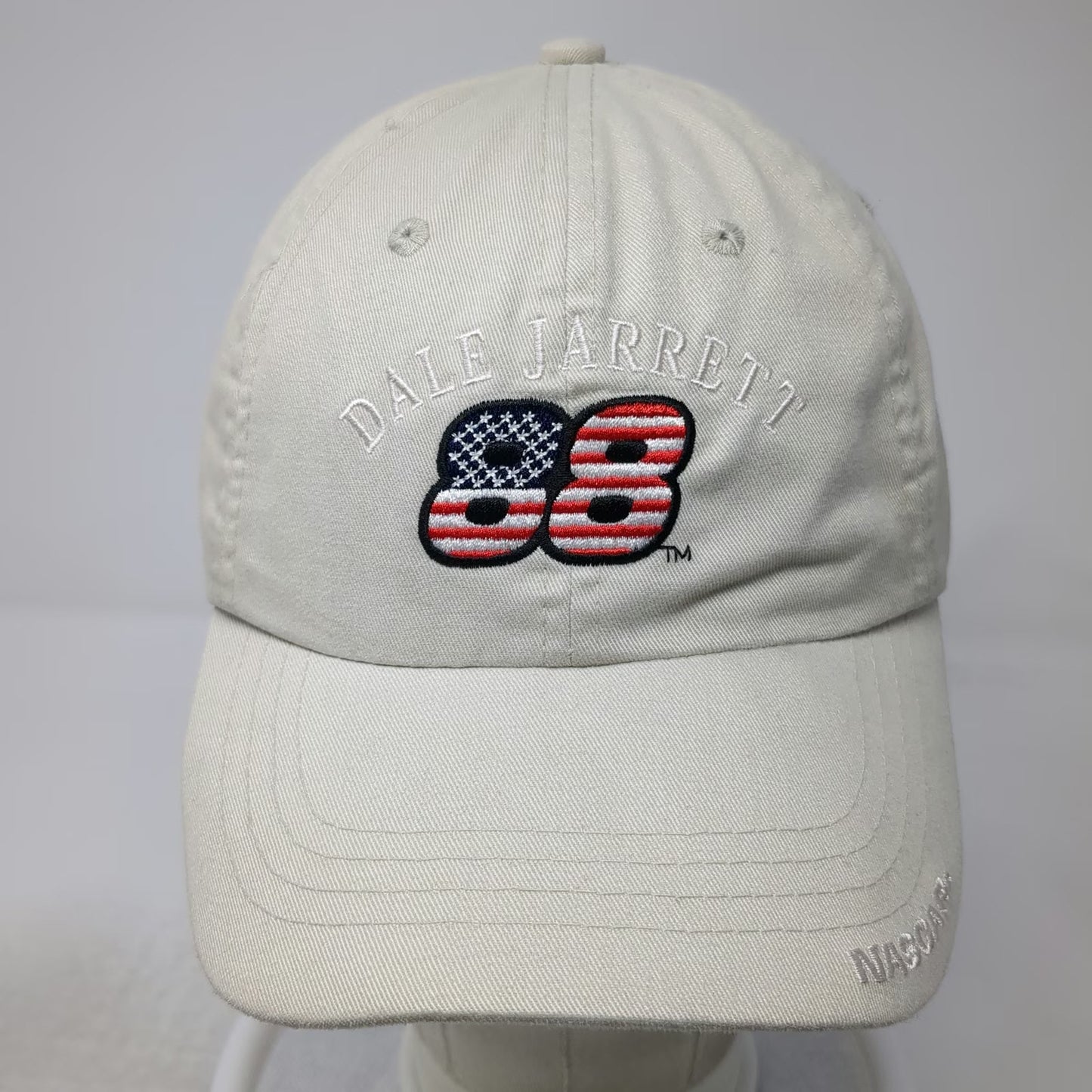 Chase Authentics Baseball Cap Beige One Size NASCAR Dale Jarrett 88 Racing Hat