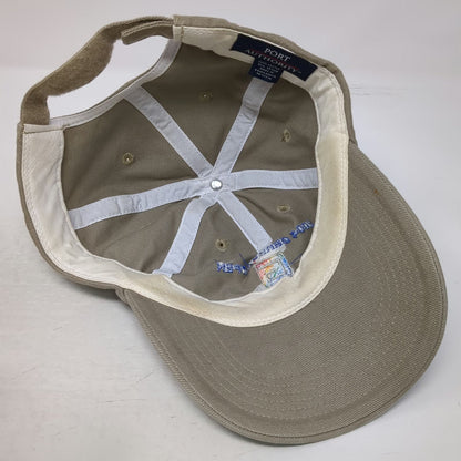Port Authority Baseball Cap Brown One Size 2004 Gerber Open Memorial Cotton Hat