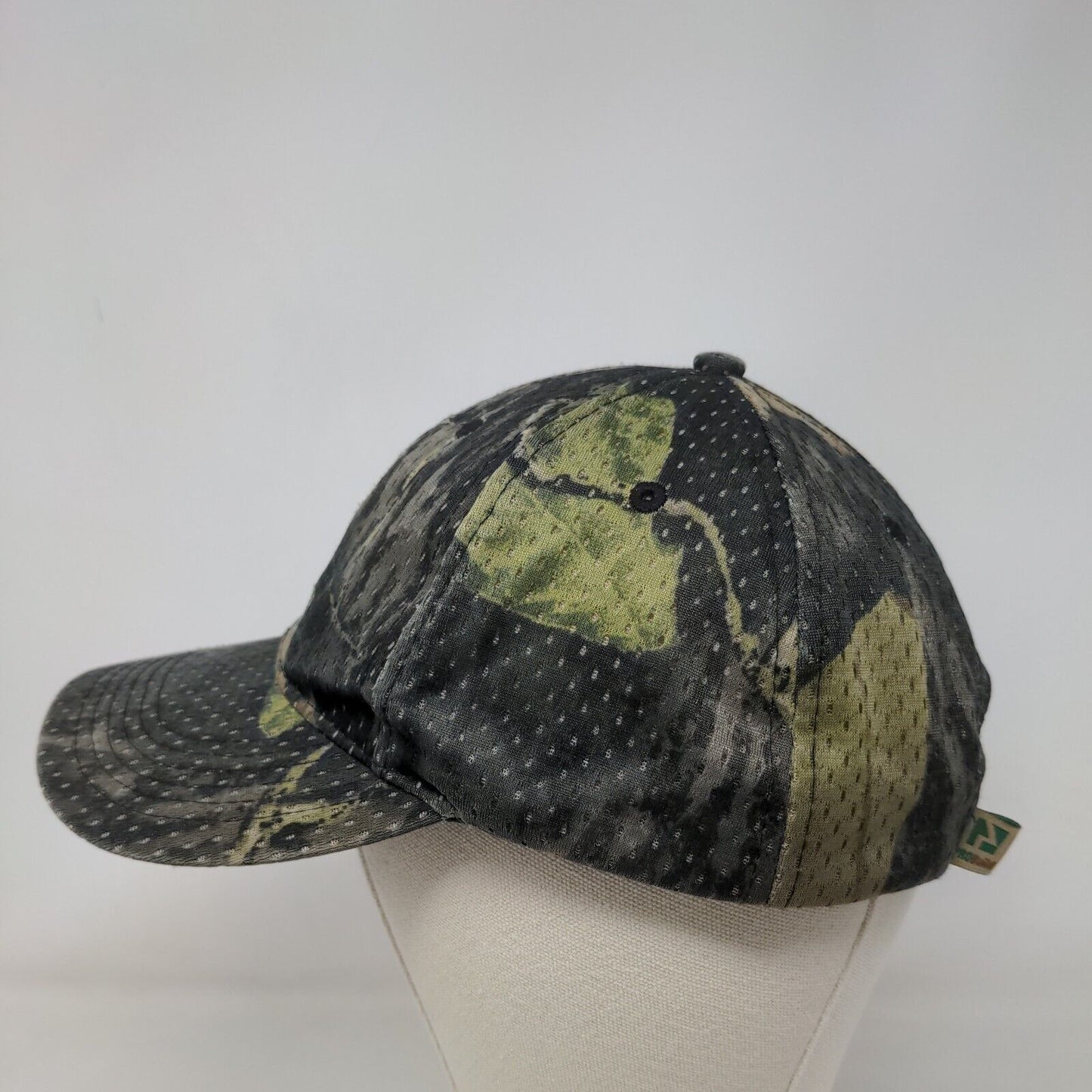 PRC Build Strapback Hat Camouflage One Size Embroidered Adjustable Vented Holes