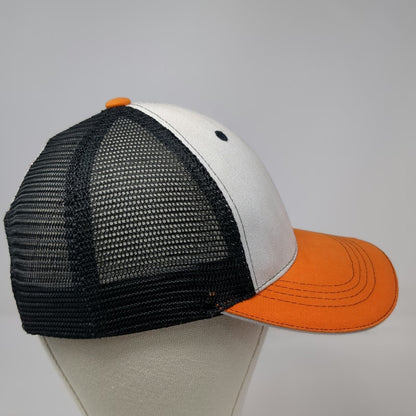 360 Apparel Kenworth Sales Trucker Hat White Orange One Size Mesh Snapback USA
