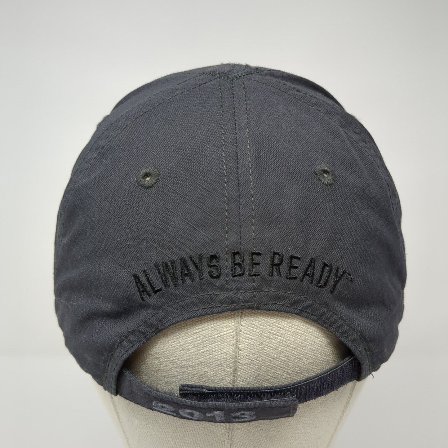 5.11 Tactical Always Be Ready Strapback Hat Gray One Size Adjustable Embroidered
