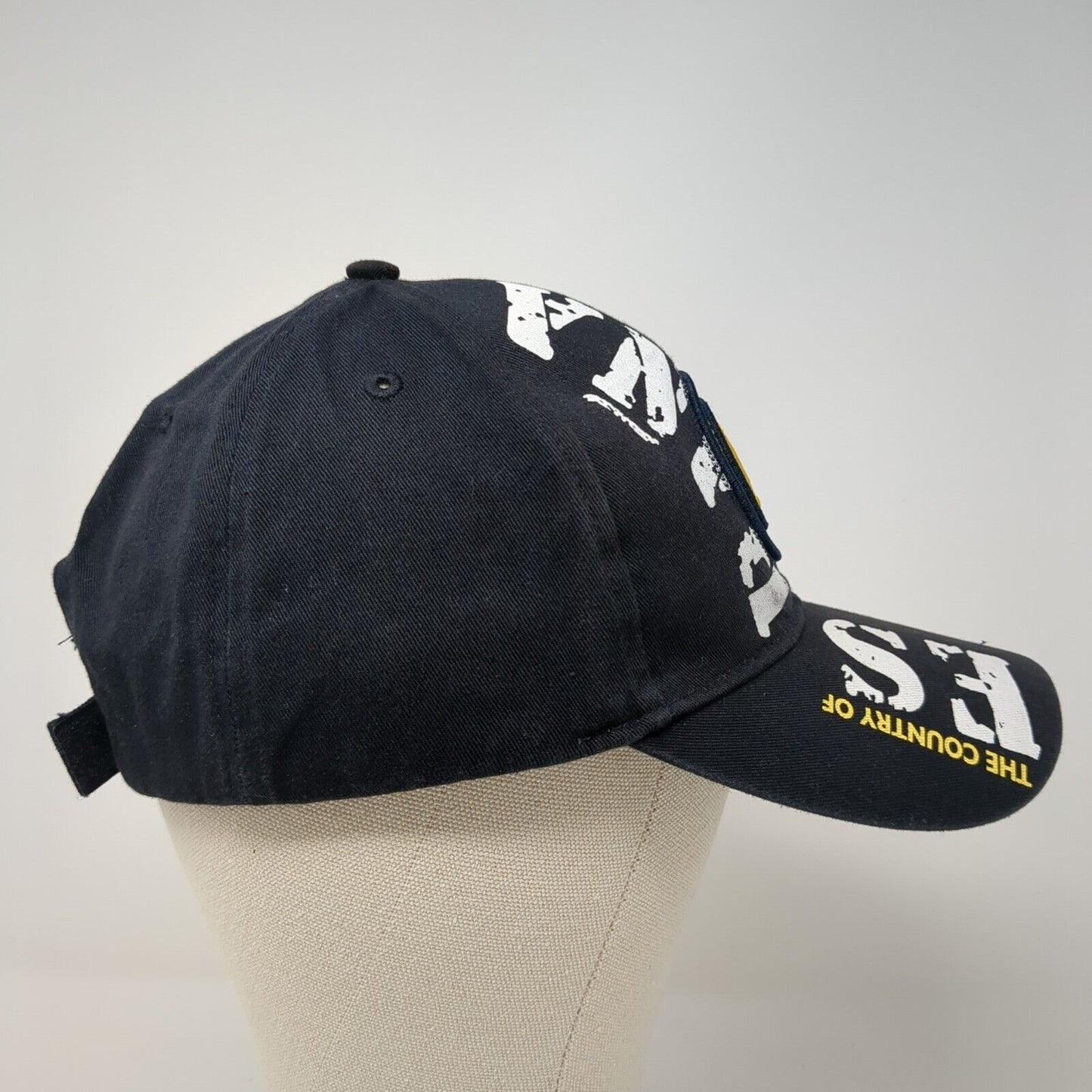 The Country Of España Strapback Hat Black One Size Adjustable Robin Ruth