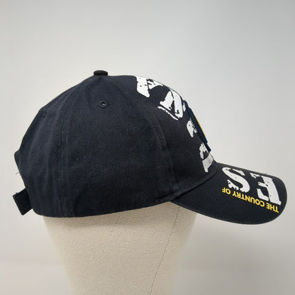 The Country Of España Strapback Hat Black One Size Adjustable Robin Ruth