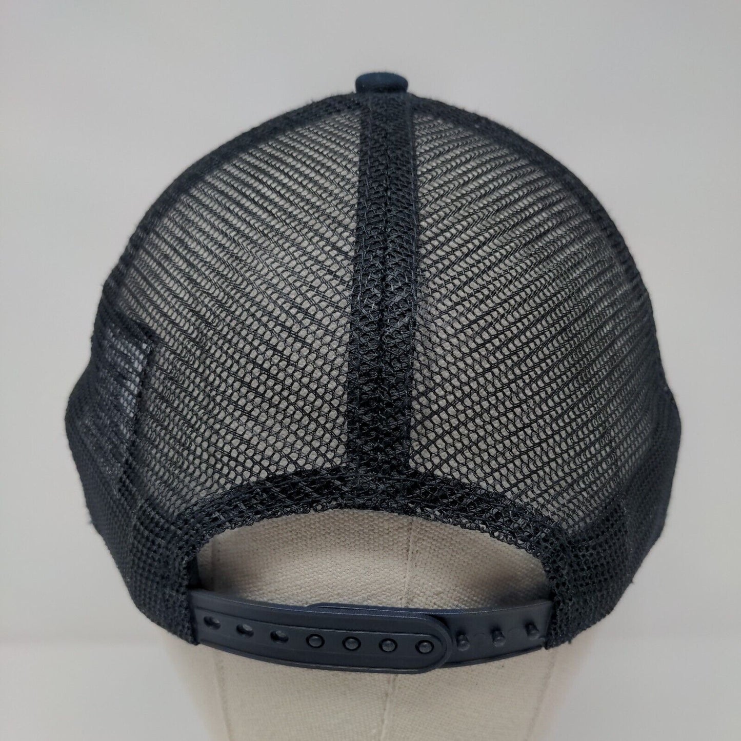 New Era Snapback Trucker Hat Blue OSFM Original Fit 9Fifty Mesh Back 6 Panel