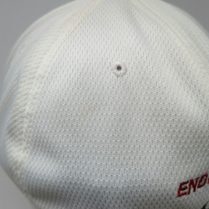 Nike Golf Baseball Cap White XL Fitted Endeavor Logo Textured Athletic Hat