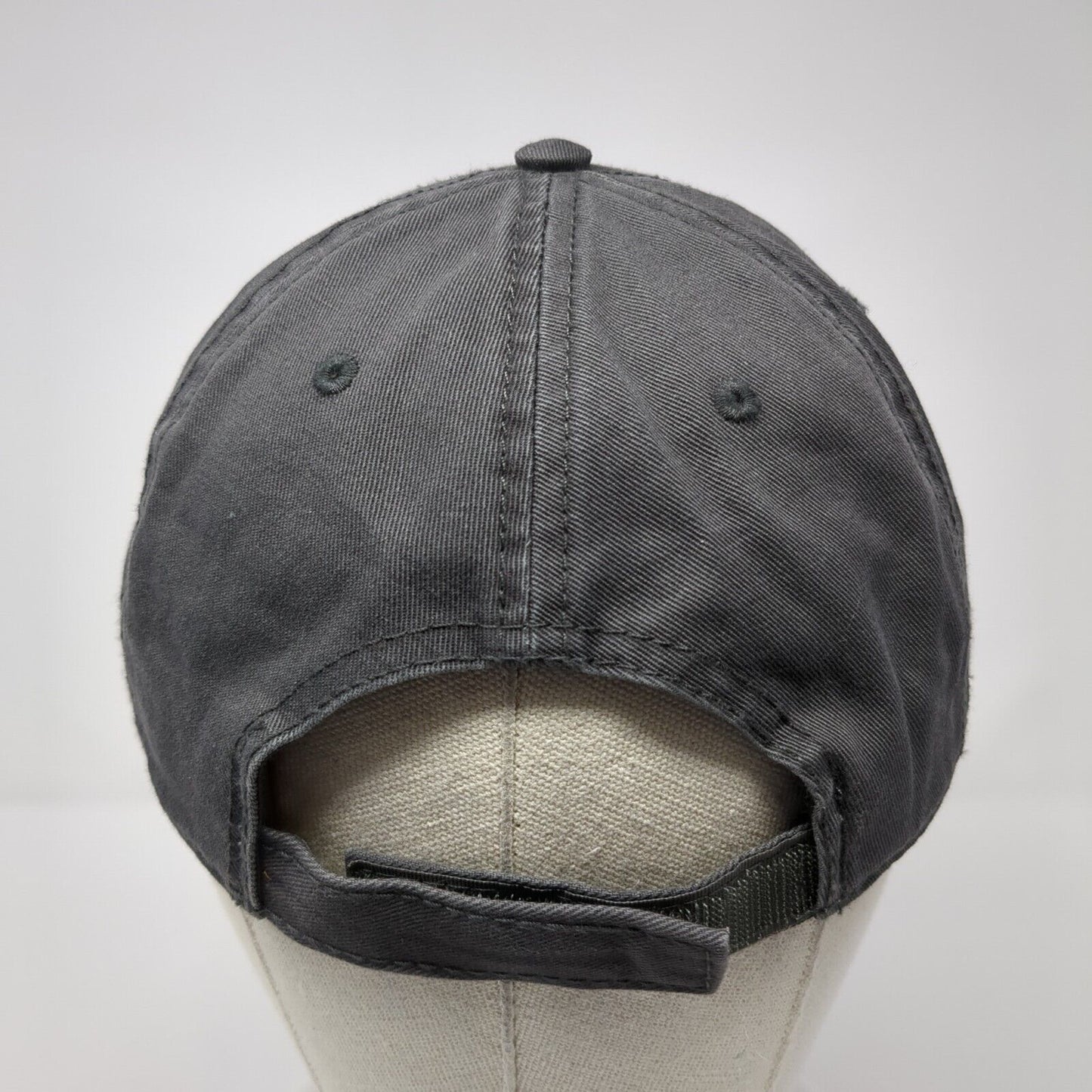 New York Est. 1664 Strapback Hat Gray One Size Adjustable Torkia Apparel