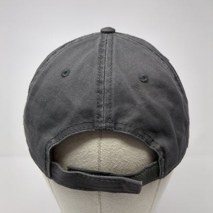 New York Est. 1664 Strapback Hat Gray One Size Adjustable Torkia Apparel