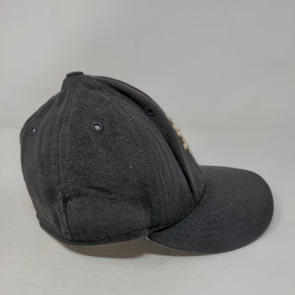 Chicago White Sox Fitted Hat Black Size 6 7/8 Embroidered MLB New Era Diamond
