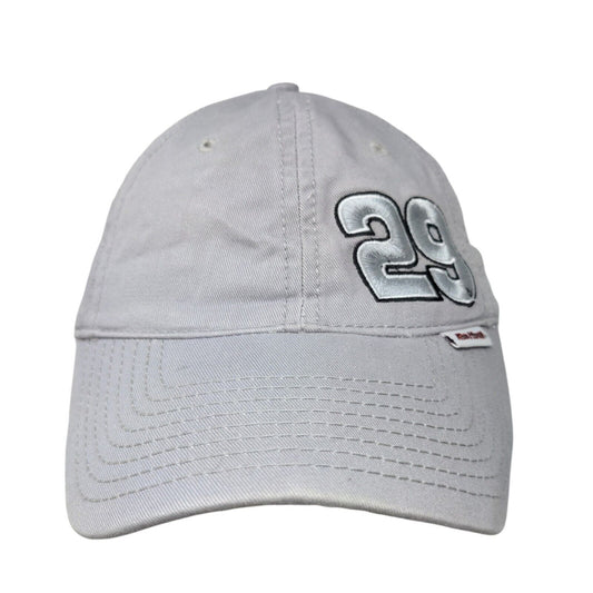 Chase Authentics Mens Kevin Harvick #29 Strapback Hat Gray OSFM Richard Childres