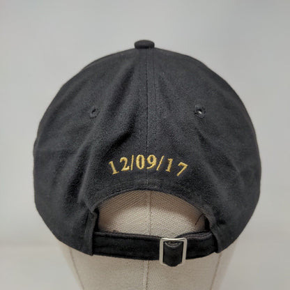 The G Slideback Hat Black One Size Adjustable Embroidered Port & Company Cotton