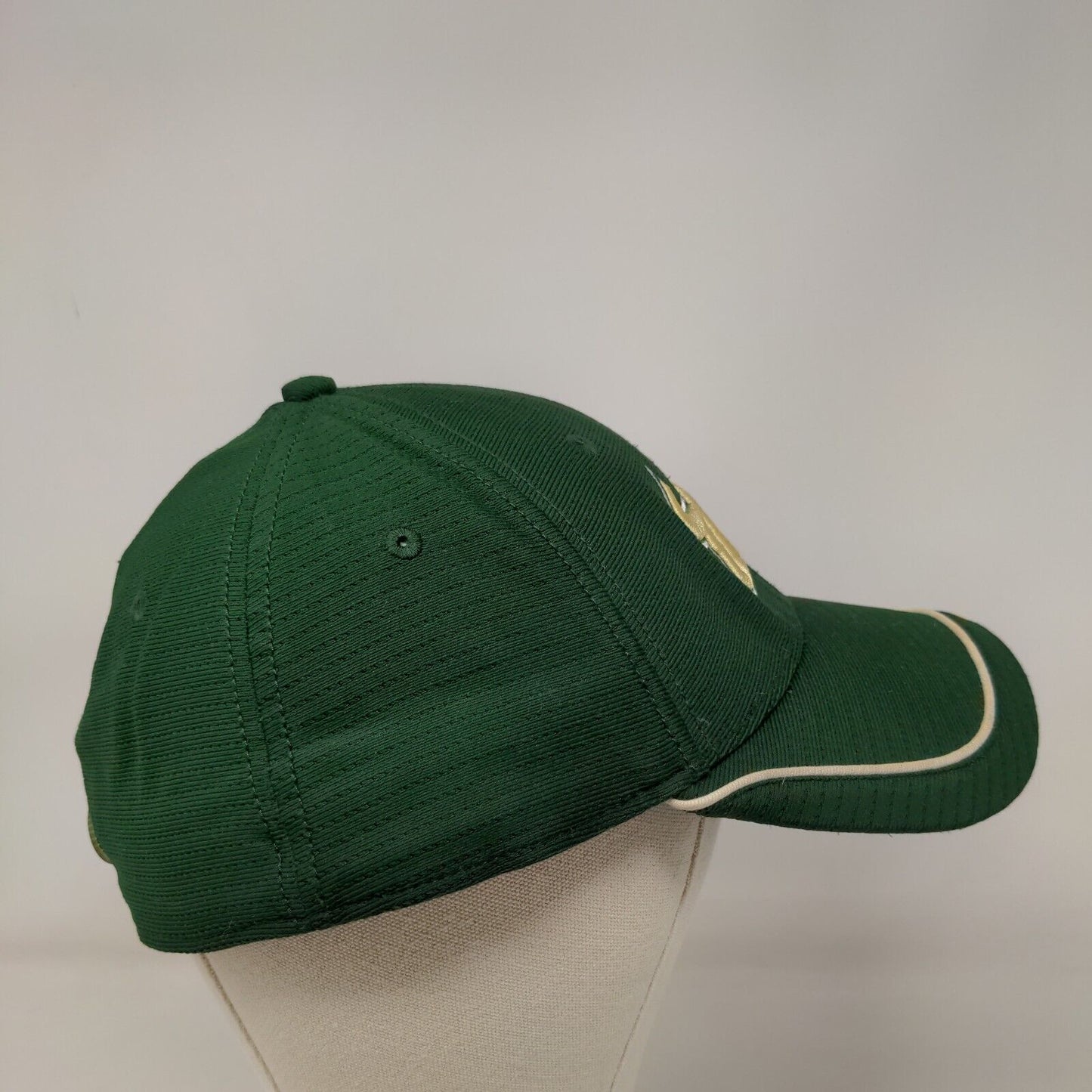 USF Bulls Fitted Hat Green Size XL Embroidered Logo Under Armour