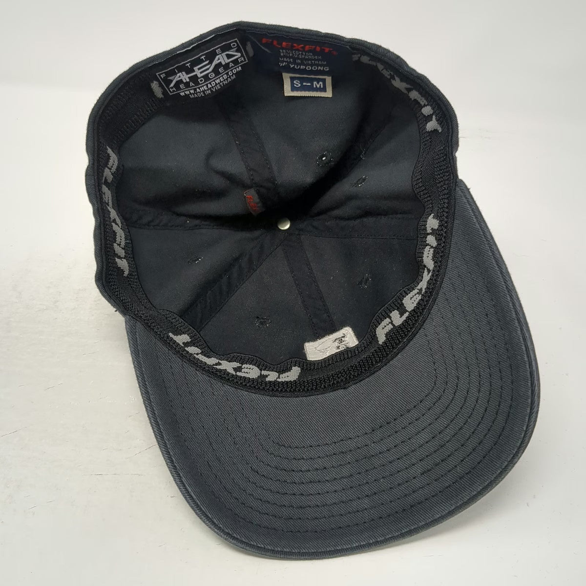 Ahead Baseball Cap Black M Jasna Polana TPC Golf Flexfit Hat Logo Embroidered