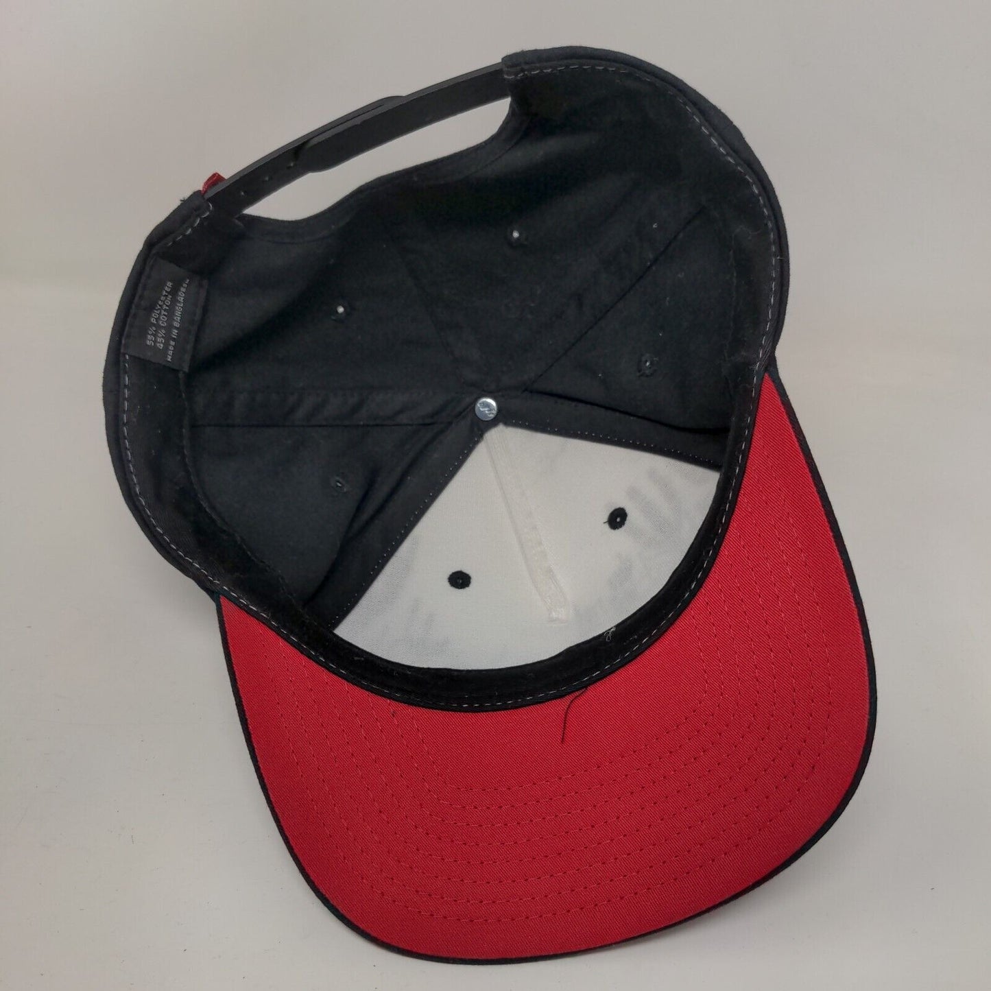 The Authentic Yupoong Snapback Hat Multicolor One Size Adjustable 6 Panel