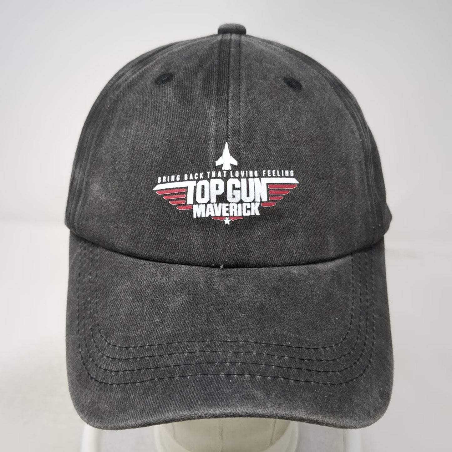 Top Gun Maverick Bring Back That Loving Feeling Hat Gray Baseball Cap One Size