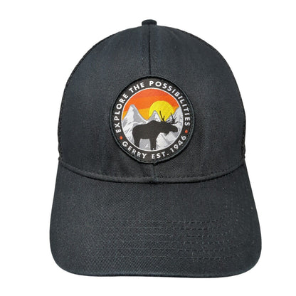 Explore The Possibilities Fitted Mesh Back Trucker Hat Black L/XL Gerry