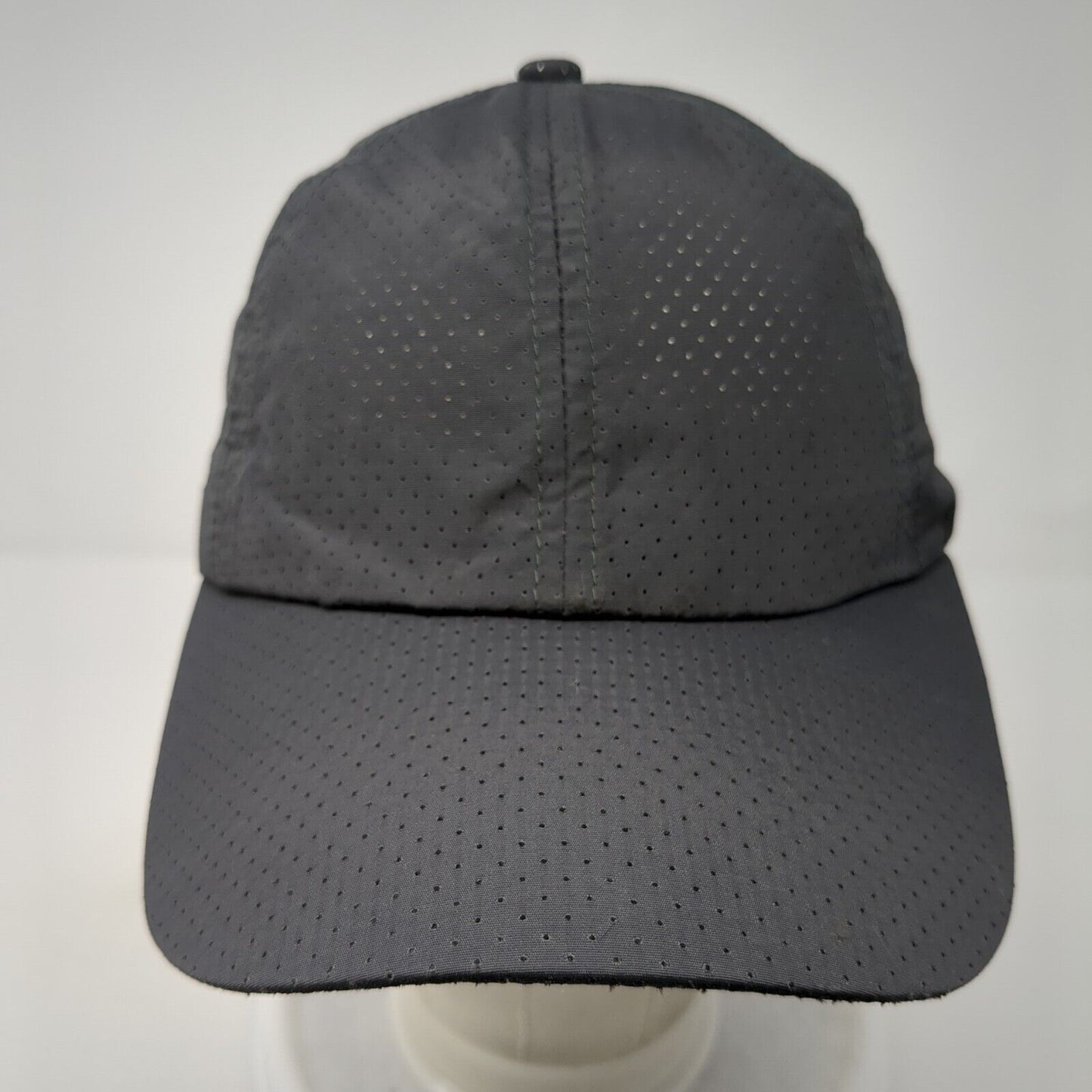 Unbranded Slideback Hat Gray One Size Adjustable Laser Cut Solid Blank