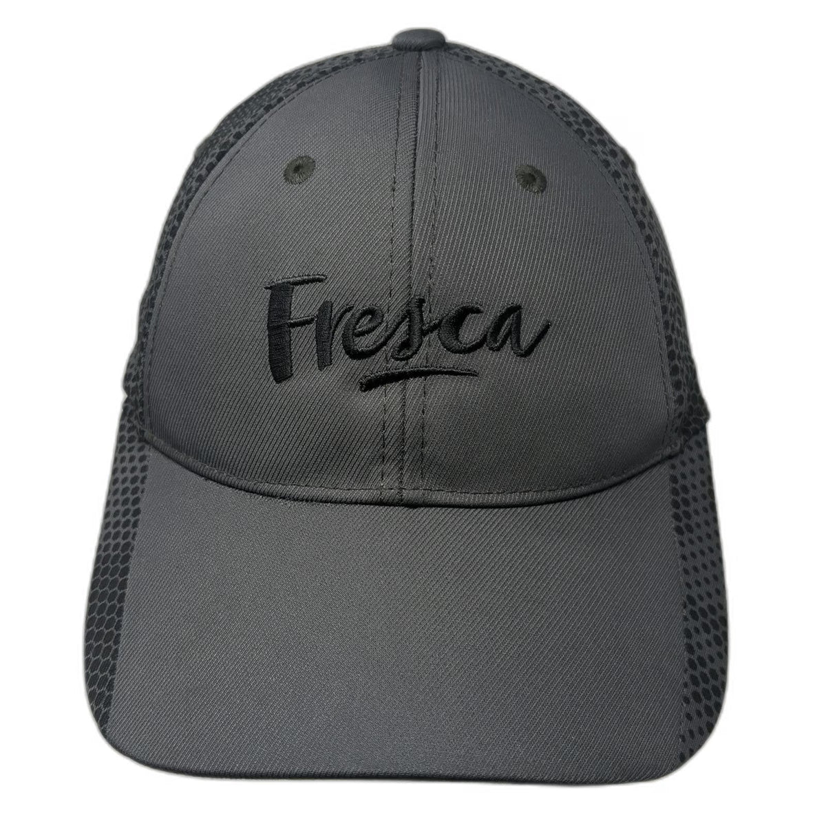 Sport-Tek Baseball Cap Gray One Size Fresca Soda Embroidery Hexagon Pattern Hat