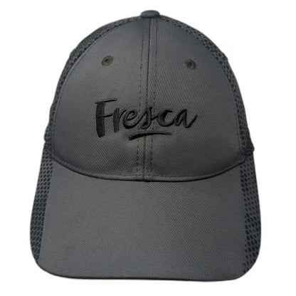 Sport-Tek Baseball Cap Gray One Size Fresca Soda Embroidery Hexagon Pattern Hat