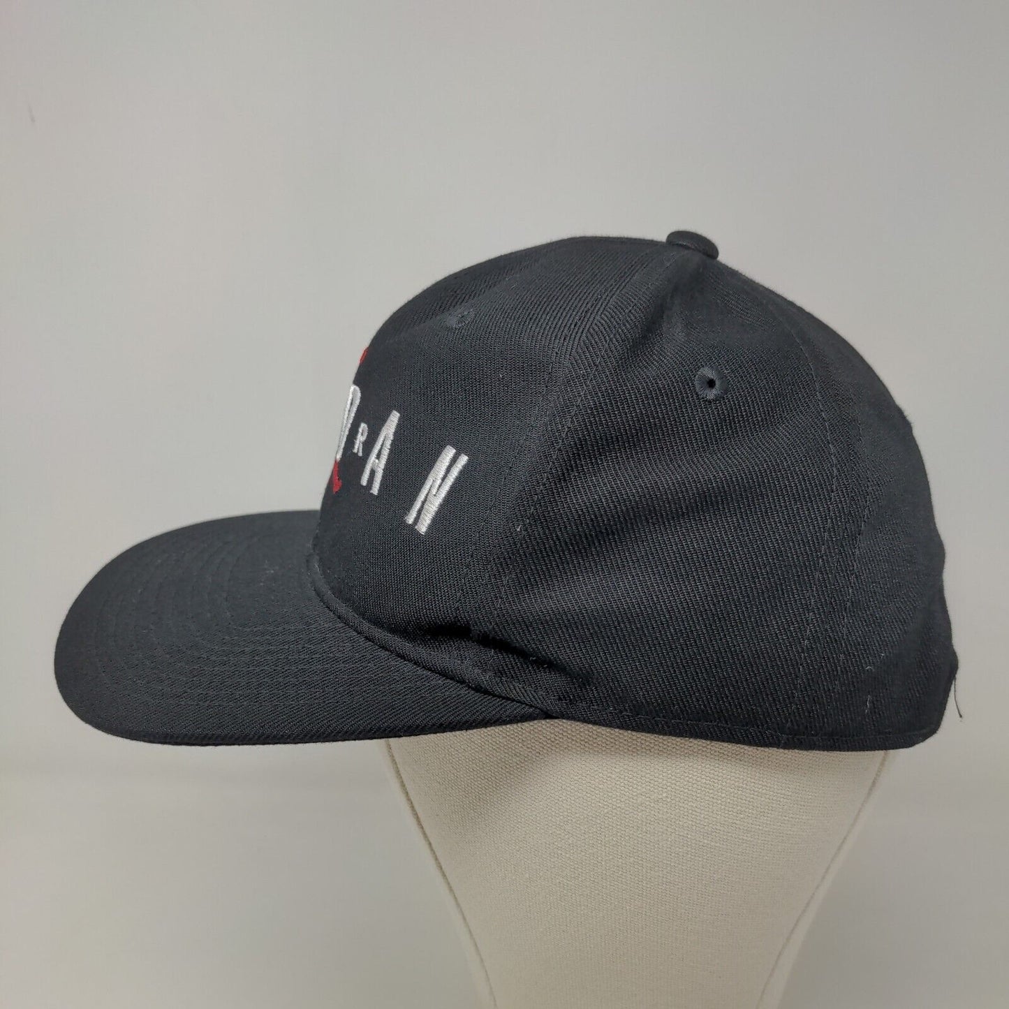 Nike Air Jordan Boy's Snapback Hat Black Adjustable Embroidered Jumpman Logo