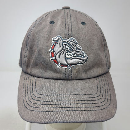 Gonzaga Bulldogs NCAA '47 Baseball Cap Blue XL Fitted Hat Green Under GU Mascot