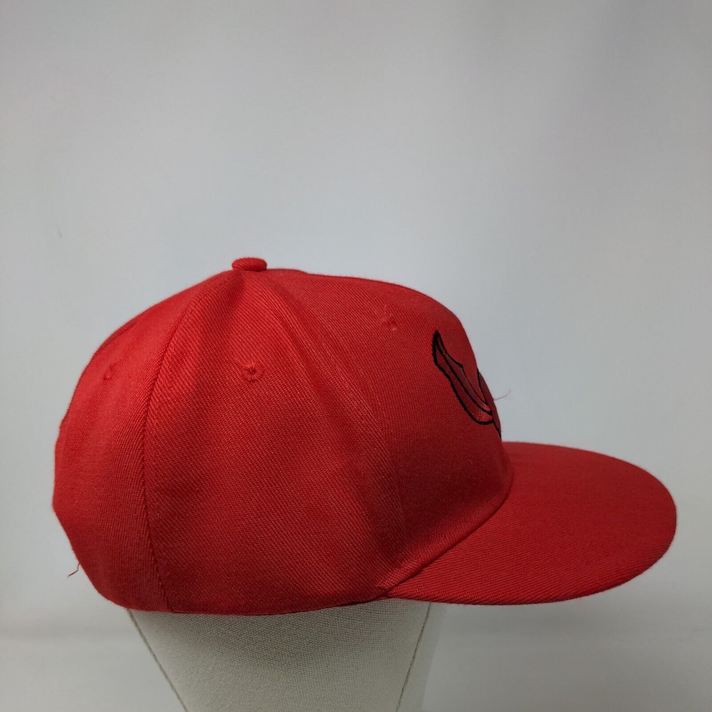Marvel Snapback Hat Red One Size Embroidered Magneto X-Men Lootcrate