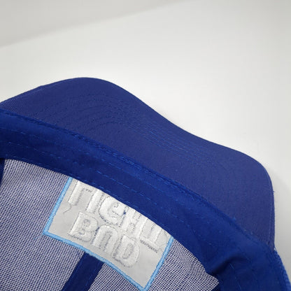 Bud Light Strapback Hat Blue One Size Adjustable Hit Wear 6 Panel