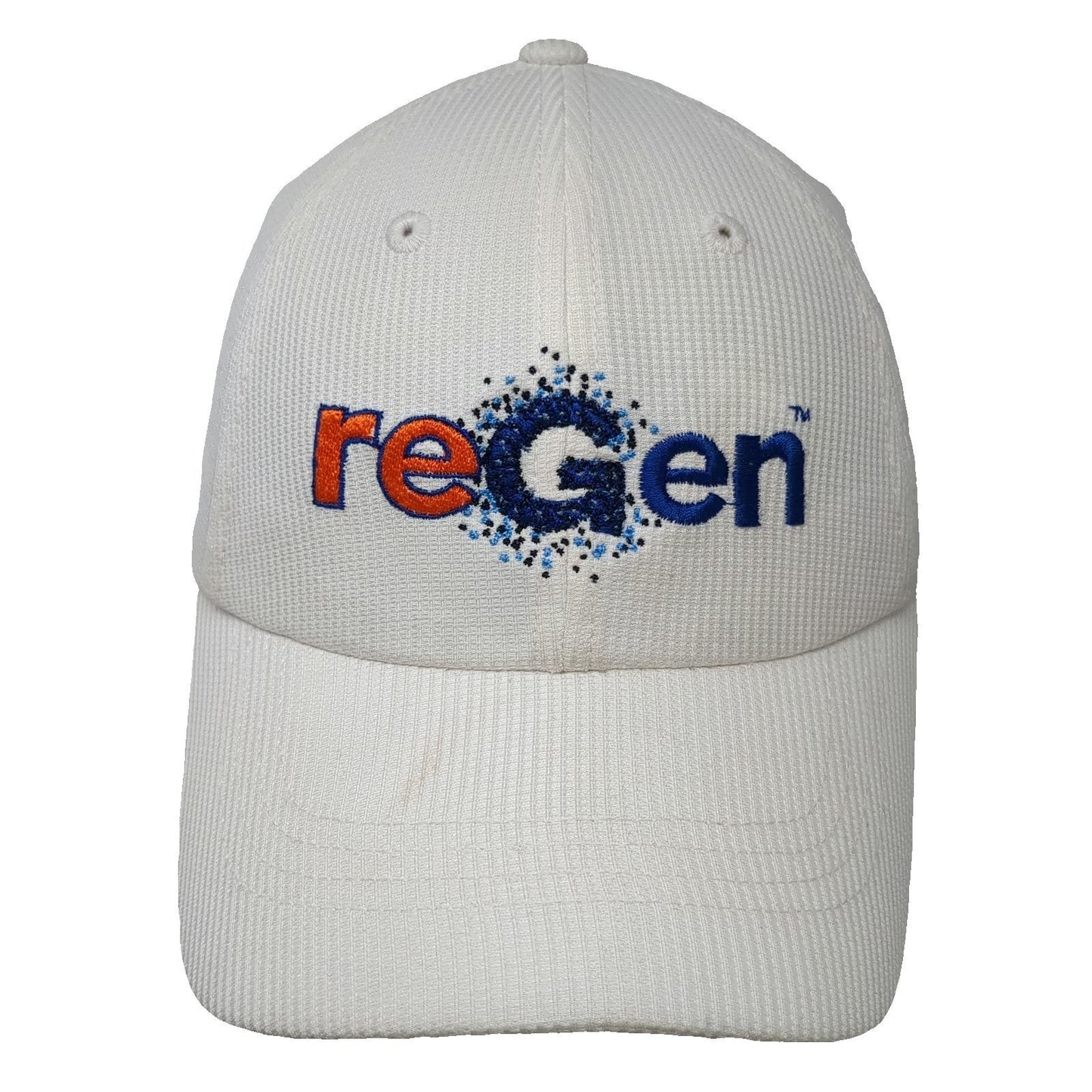 Port Authority Baseball Cap White One Size reGen Embroidered Logo Strapback hat