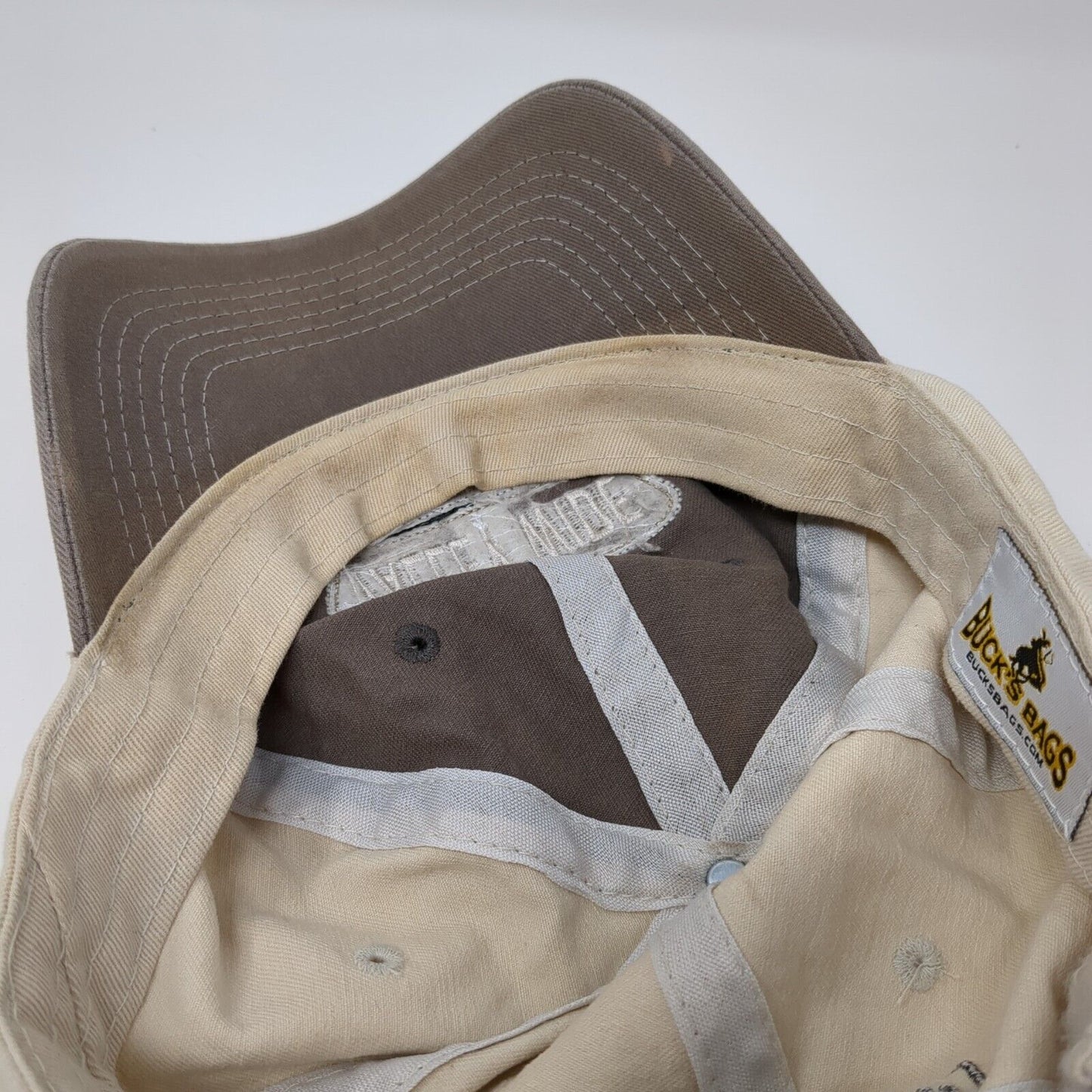 Valley Wide Home & Ranch Strapback Hat Tan One Size Buck's Bags