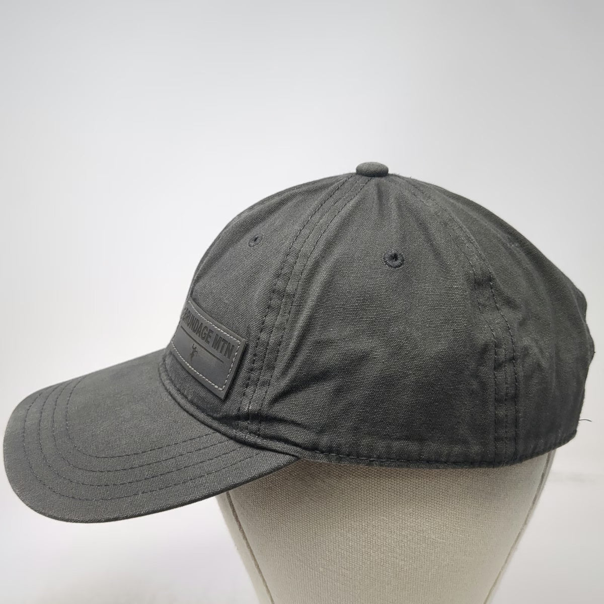 Legacy Baseball Cap Gray One Size Brundage Mtn Idaho Ski Resort Slideback Hat
