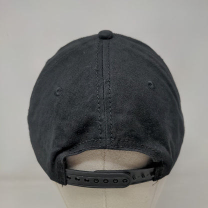 Yeah Shaka Sign Rose Wink Snapback Hat Black One Size Adjustable Embroidered