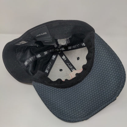Doug Andrus Distributing LLC Over 80 Years Fitted Hat Black L/XL 6 Panel New Era