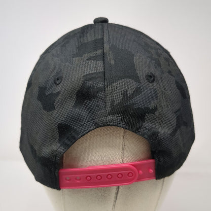 TechNet Brakes for Breasts Camo Snapback Hat Black Pink One Size Awareness