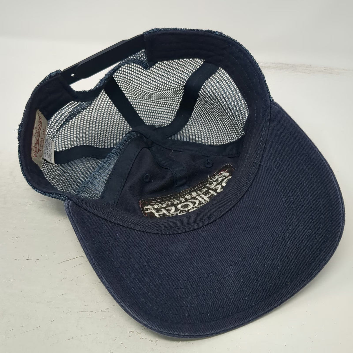 The Good Land Supply Co Trucker Hat Blue One Size EAA AirVenture Oshkosh 2018