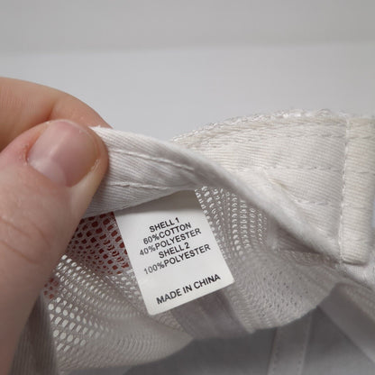 Rounds Trucking Snapback Mesh Back Trucker Hat Black One Size 6 Panel