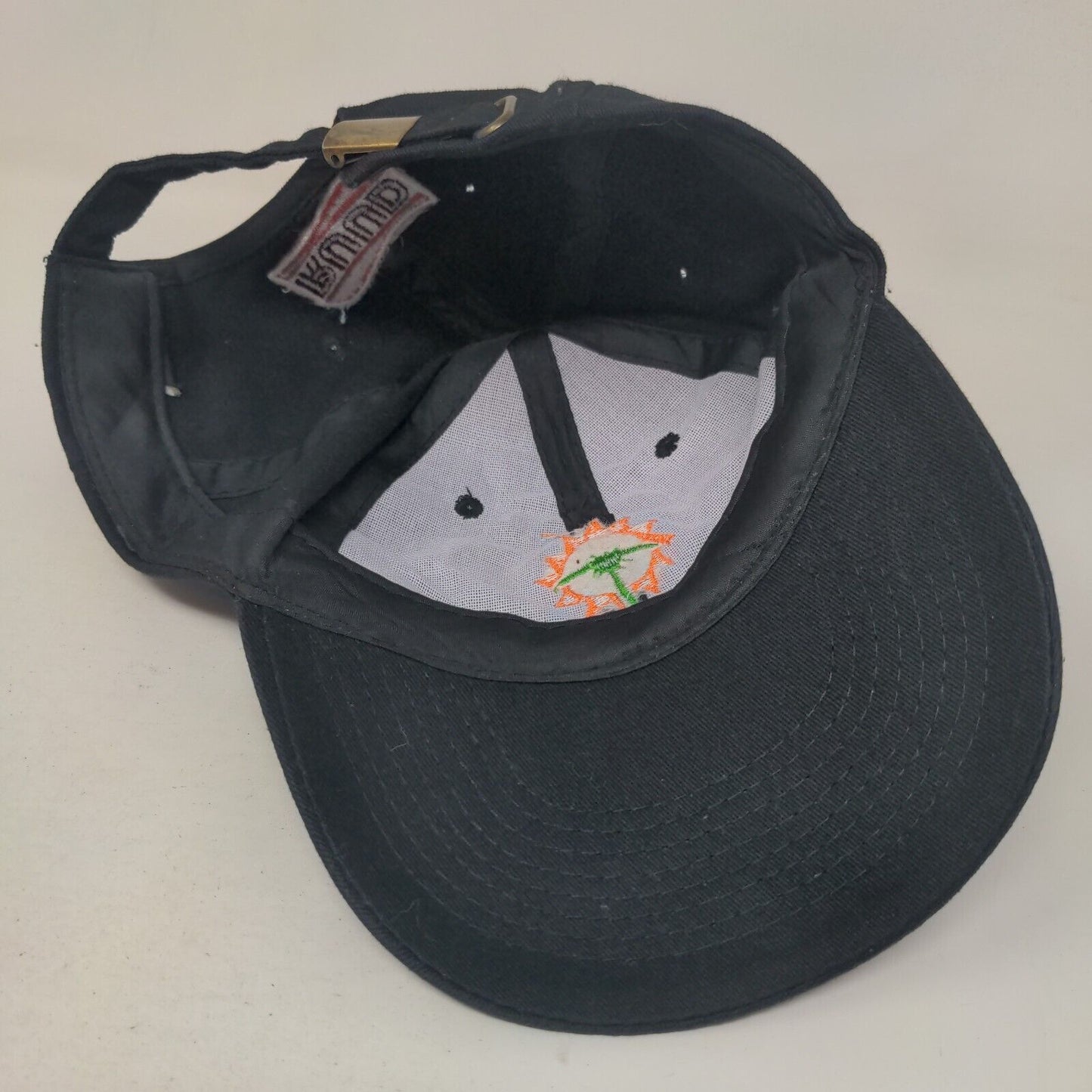 Palm Tree Ruud Slideback Hat Black One Size Embroidered Adjustable 6 Panel