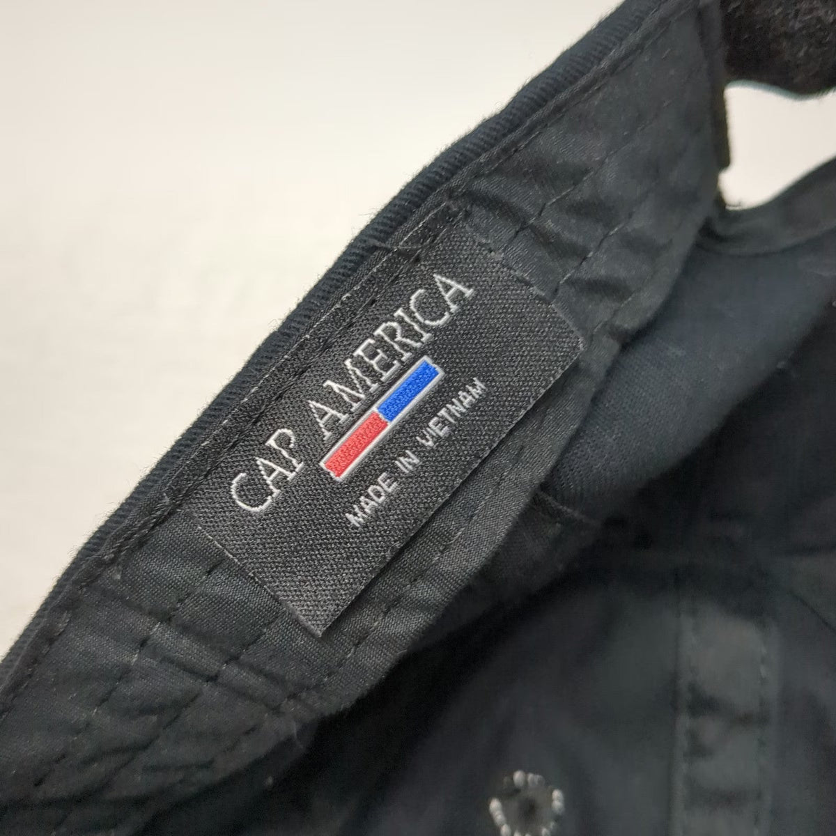 Cap America Black One Size Baseball Cap Hartford HealthCare Charlotte Strong Hat