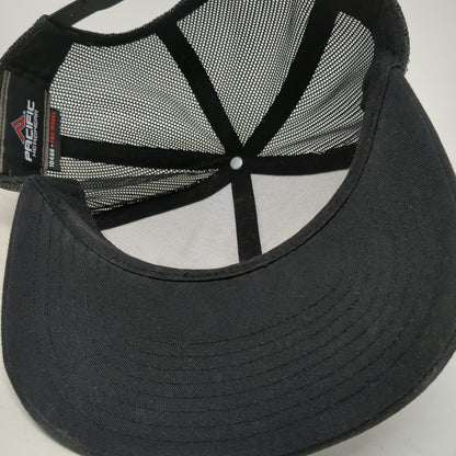 Pacific Headwear Trucker Hat Black One Size Meriwether Cider Co Mesh Rope Hat