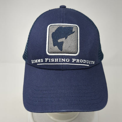 Simms Fishing Products Snapback Mesh Back Trucker Hat Blue One Size