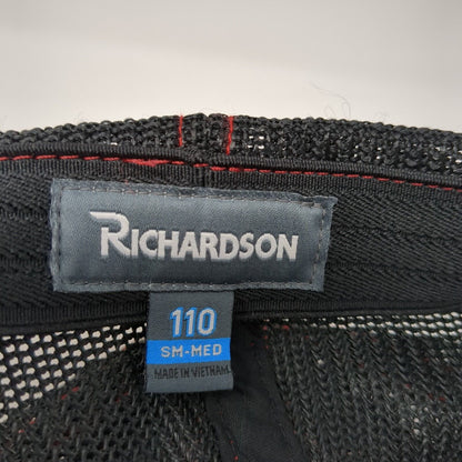 Elite Fitted Trucker Hat Red S/M Flexfit Lightweight Mesh Back Richardson