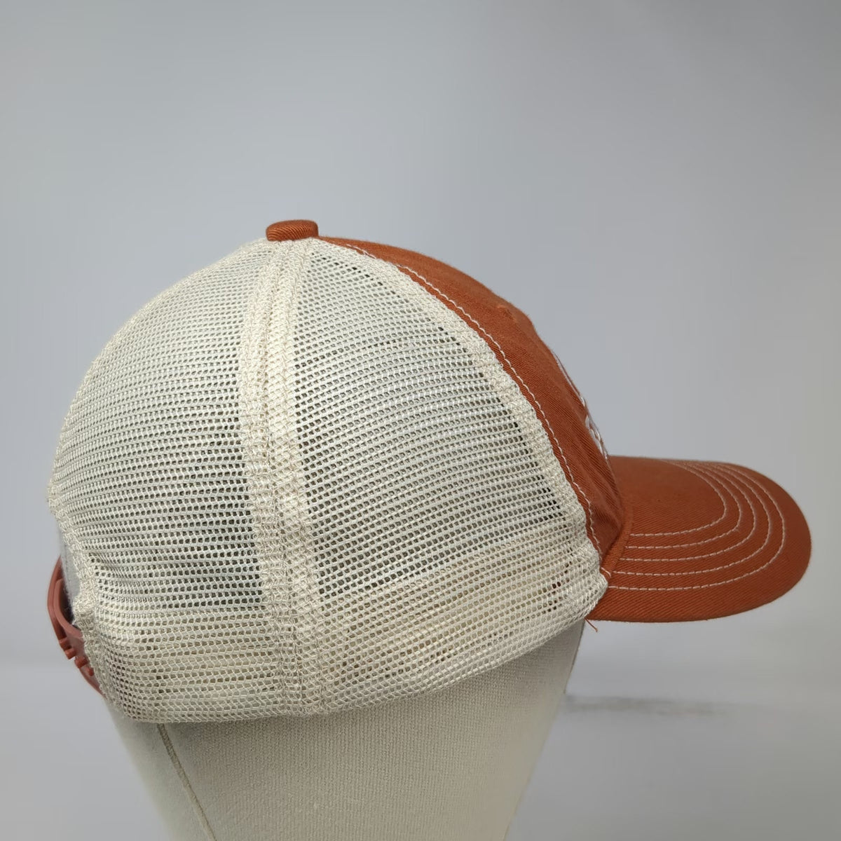 Pistil Trucker Hat Brown One Size Snapback Mesh Edwards Greenhouse Flowershop